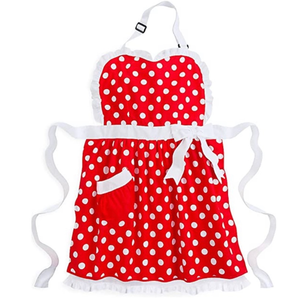 ❤️ Disney Minnie Mouse Fabric Apron for Adults